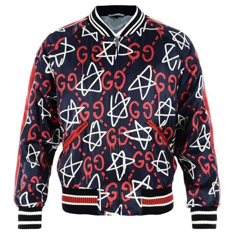 gucci ghost print jacket|Gucci ghost art.